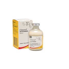 Clamoxyl - Amoxilina Injetável - 50ml - Zoetis
