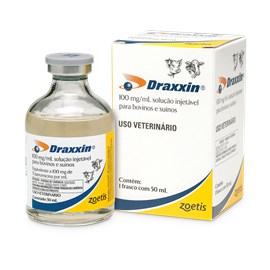 Draxxin - Antibiótico com Tulatromicina - 50ml - Zoetis