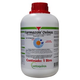 Farmazole Ovinos e Caprinos - 1 Litro - Vetoquinol