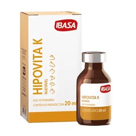 Hipovita K Injetável - 20 ml - Ibasa