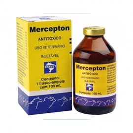 Mercepton 100ml - Anti-tóxico Injetável - Bravet