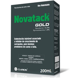 Novatack Injetável Endectocida - 200ml - Vetoquinol