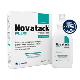 Novatack Plus Endectocida Pour-on - 1 Litro - Vetoquinol