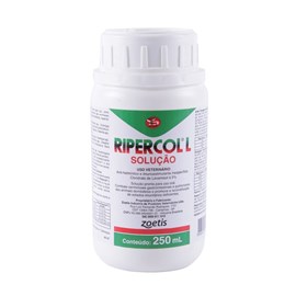 Ripercol L Solução - Controle de Verminose - Cloridrato de Levamisol 5% - 250ml - Zoetis