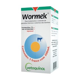 Wormek Tx 3,5% - Ivermectina - 1 Litro - Vetoquinol